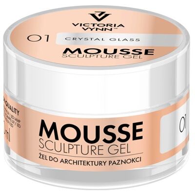 Mousse Sculpture Gel 01 – Crystal Glass 50 ml Victoria Vynn Mousse Sculpture Gel 01 – Crystal Glass 50 ml Victoria Vynn