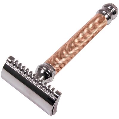 Parker Maszynka Na Żyletki Z Otwartą Głowicą Z Rączką Rose Gold 63c Parker Maszynka Na Żyletki Z Otwartą Głowicą Z Rączką Rose Gold 63c