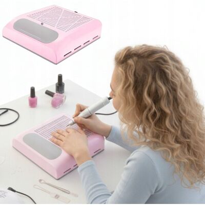 POCHŁANIACZ PYŁU DO PAZNOKCI MANICURE PEDICURE KASETOWY BEZWORKOWY 80W POCHŁANIACZ PYŁU DO PAZNOKCI MANICURE PEDICURE KASETOWY BEZWORKOWY 80W
