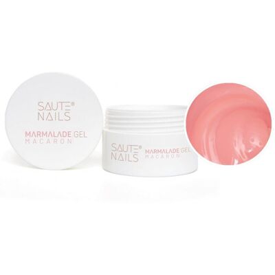 SAUTE NAILS Żel budujący MARMALADE GEL - Macaron - 50g SAUTE NAILS Żel budujący MARMALADE GEL - Macaron - 50g