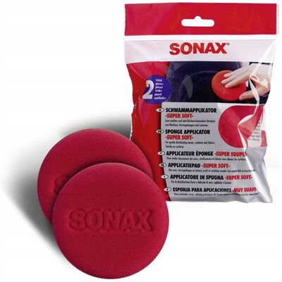 Inny producent Sonax-Aplikator Super Miekki 2 Szt Sonax Czerwony Inny producent Sonax-Aplikator Super Miekki 2 Szt Sonax Czerwony