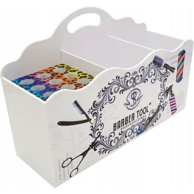 STOJAK ORGANIZER BARBERSKI FRYZJERSKI NA NOŻYCZKI SZCZOTKI GRZEBIENIE B6W STOJAK ORGANIZER BARBERSKI FRYZJERSKI NA NOŻYCZKI SZCZOTKI GRZEBIENIE B6W