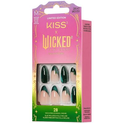 Sztuczne paznokcie WICKED edycja limitowana WKD15X KISS 28 szt M Sztuczne paznokcie WICKED edycja limitowana WKD15X KISS 28 szt M
