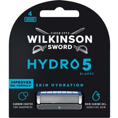 Wilkinson, Hydro 5 Skin Hydration Wkład Z 5 Ostrzami 4szt Wilkinson, Hydro 5 Skin Hydration Wkład Z 5 Ostrzami 4szt