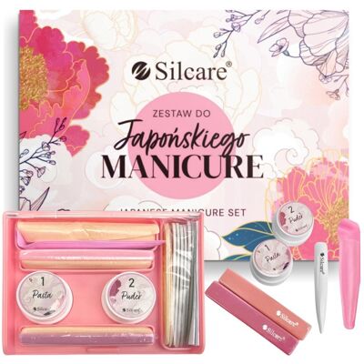 Zestaw do manicure japońskiego Silcare Zestaw do manicure japońskiego Silcare