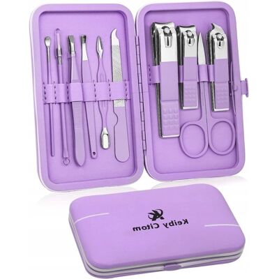 Zestaw Do Manicure Pedicure Zestaw Podróżny Do Pielęgnacji, 10 Sztuk Zestaw Do Manicure Pedicure Zestaw Podróżny Do Pielęgnacji, 10 Sztuk