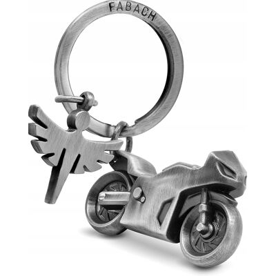 Breloczek Metalowy Anioł Stróż Motocyklowy Błyszczący Uniwersalny Woreczek Breloczek Metalowy Anioł Stróż Motocyklowy Błyszczący Uniwersalny Woreczek