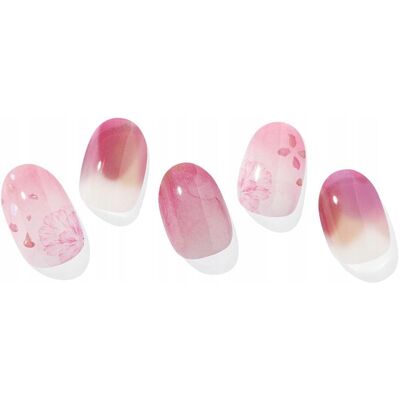 Ohora Hybrydowe Naklejki Na Paznokcie Basic Nails Rose Moon Różowe Kwiaty Ohora Hybrydowe Naklejki Na Paznokcie Basic Nails Rose Moon Różowe Kwiaty