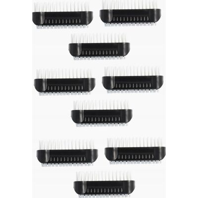 Inny producent Szczotki Do Paznokci 9 Sztuk Czarne Zestaw Manicure Pędzle Uroda Inny producent Szczotki Do Paznokci 9 Sztuk Czarne Zestaw Manicure Pędzle Uroda