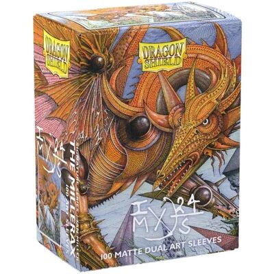 Arcane Tinmen 100 koszulek na karty Dragon Shield: Matte Dual Art The Millerax Sleeves Arcane Tinmen 100 koszulek na karty Dragon Shield: Matte Dual Art The Millerax Sleeves
