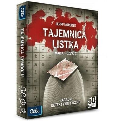 Tajemnica listka cz. 2, gra logiczna, Albi Tajemnica listka cz. 2, gra logiczna, Albi