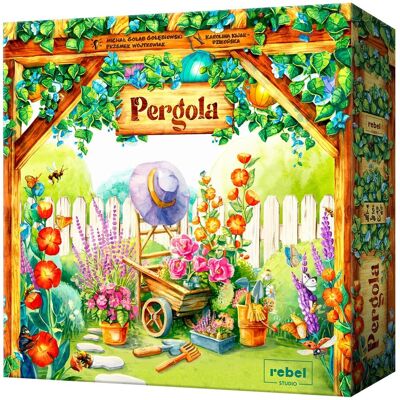 Asmodee Pergola gra planszowa wiek 10+ 1-4 graczy czas gry 45-60 minut Asmodee Pergola gra planszowa wiek 10+ 1-4 graczy czas gry 45-60 minut