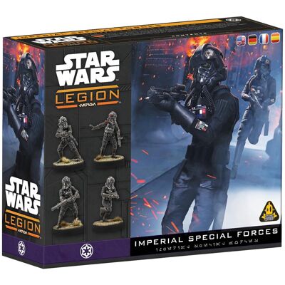 Asmodee Star Wars: Legion Imperial Special Forces Gra Miniaturowa Od 14 lat 2 graczy Czas gry 90 minut Asmodee Star Wars: Legion Imperial Special Forces Gra Miniaturowa Od 14 lat 2 graczy Czas gry 90 minut