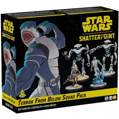 Asmodee Star Wars: Shatterpoint Terror From Below Squad Pack Miniatury stołowe Wiek 14+ 2 graczy Czas gry ponad 90 minut Asmodee Star Wars: Shatterpoint Terror From Below Squad Pack Miniatury stołowe Wiek 14+ 2 graczy Czas gry ponad 90 minut