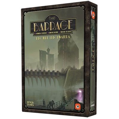Barrage: Projekt Leeghwatera (Pl), Gra Planszowa, Portal Games Barrage: Projekt Leeghwatera (Pl), Gra Planszowa, Portal Games