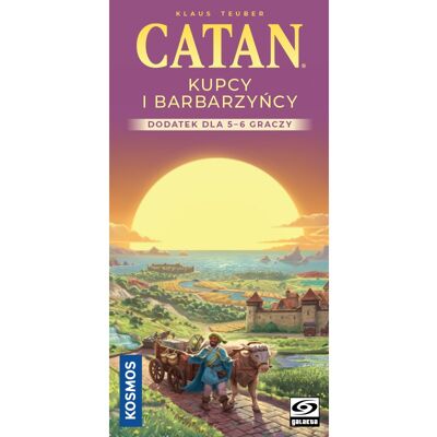 Galakta Catan: Kupcy I Barbarzyńcy - Dodatek Dla 5-6 Graczy (Edycja 2025), Gra Planszowa Galakta Catan: Kupcy I Barbarzyńcy - Dodatek Dla 5-6 Graczy (Edycja 2025), Gra Planszowa