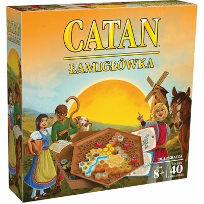 Catan Łamigłówka, Gra Planszowa, Galakta Catan Łamigłówka, Gra Planszowa, Galakta