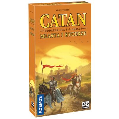 Rozszerzenie Galakta Catan Miasta i Rycerze - Rozszerzenie do Gry Planszowej Rozszerzenie Galakta Catan Miasta i Rycerze - Rozszerzenie do Gry Planszowej