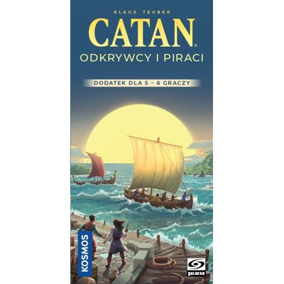 Galakta Catan: Odkrywcy I Piraci - Dodatek Dla 5-6 Graczy (Edycja 2025), Gra Planszowa Galakta Catan: Odkrywcy I Piraci - Dodatek Dla 5-6 Graczy (Edycja 2025), Gra Planszowa