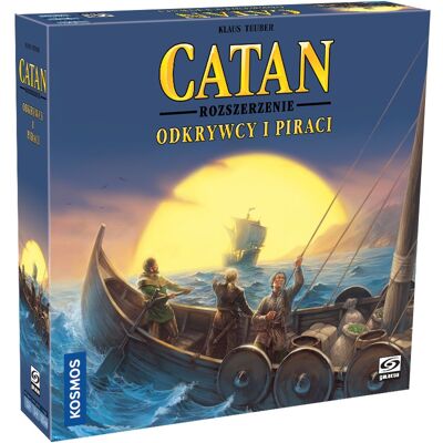 Catan: Odkrywcy I Piraci, Gra Planszowa, Galakta Catan: Odkrywcy I Piraci, Gra Planszowa, Galakta