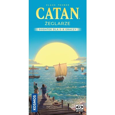 Catan Żeglarze - Dodatek Dla 5-6 Graczy (2025), Gra Planszowa, Galakta Catan Żeglarze - Dodatek Dla 5-6 Graczy (2025), Gra Planszowa, Galakta