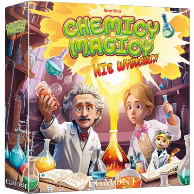 Chemicy Magicy, Gra Planszowa, Egmont Chemicy Magicy, Gra Planszowa, Egmont