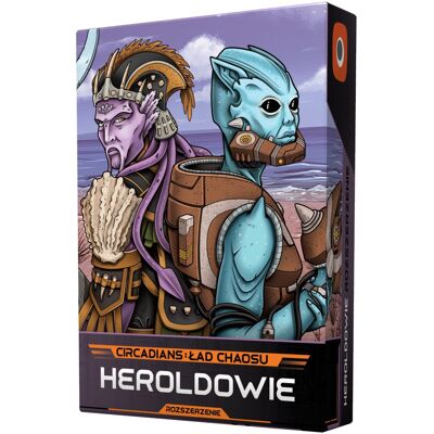 Circadians: Ład Chaosu - Heroldowie, Portal Games, Gra Planszowa Circadians: Ład Chaosu - Heroldowie, Portal Games, Gra Planszowa