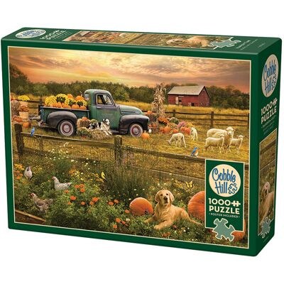 Puzzle Cobble Hill - Czas zbiorów 1000 elementów - Puzzle Puzzle Cobble Hill - Czas zbiorów 1000 elementów - Puzzle
