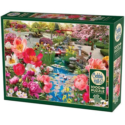 Puzzle Ogród Japoński Cobble Hill - 1000 Elementów Puzzle Ogród Japoński Cobble Hill - 1000 Elementów