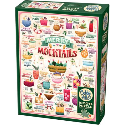 Cobble Hill, Puzzle, Koktajle Bezalkoholowe, 1000 El. Cobble Hill, Puzzle, Koktajle Bezalkoholowe, 1000 El.