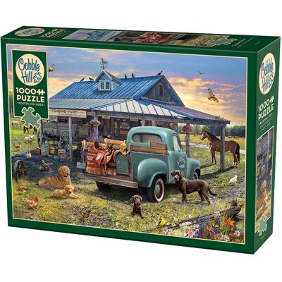 Cobble Hill, Puzzle, Wiejski Sklepik, 1000 El. Cobble Hill, Puzzle, Wiejski Sklepik, 1000 El.