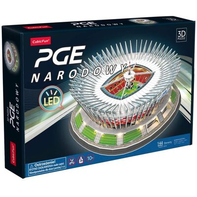 Cubic Fun PGE Narodowy 3D Puzzle Led Cubic Fun PGE Narodowy 3D Puzzle Led