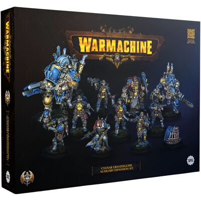 Steamforged Games Cygnar Gravediggers Auxiliary Expansion, Warmachine Steamforged Games Cygnar Gravediggers Auxiliary Expansion, Warmachine