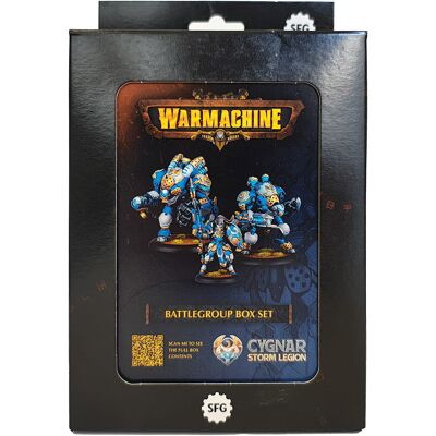 Steamforged Games Cygnar Storm Legion Battlegroup Box, Warmachine Steamforged Games Cygnar Storm Legion Battlegroup Box, Warmachine