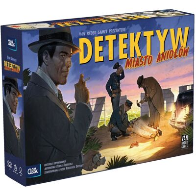 Detektyw. Miasto Aniołów, gra planszowa, Albi Detektyw. Miasto Aniołów, gra planszowa, Albi