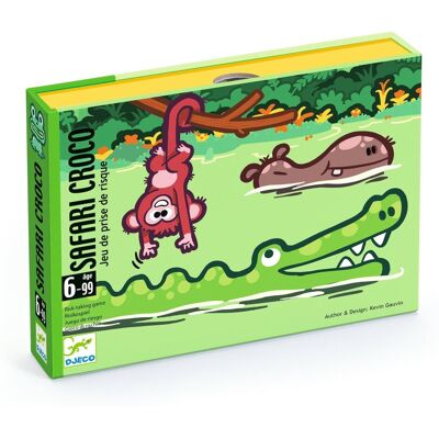 Djeco Gra Karciana Safari Croco Djeco Gra Karciana Safari Croco
