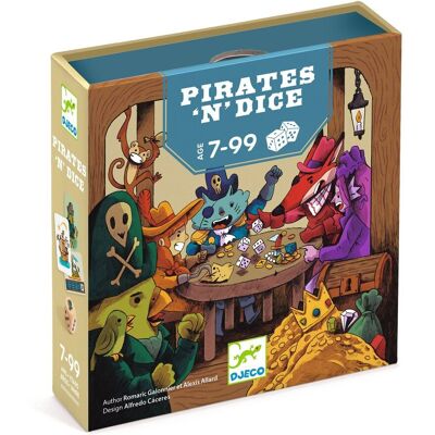 Djeco Gra Planszowa Pirates 'N' Dice Djeco Gra Planszowa Pirates 'N' Dice