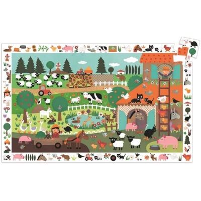 Djeco, Puzzle, Farma, 35 El. Djeco, Puzzle, Farma, 35 El.