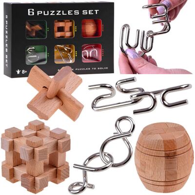 Dla Dzieci Łamigłówki Logiczne Układanka Puzzle, Lean Toys Dla Dzieci Łamigłówki Logiczne Układanka Puzzle, Lean Toys