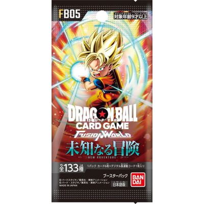 Bandai Dragon Ball Super Card Game Japan: New Adventure Fb05 Booster Japoński Bandai Dragon Ball Super Card Game Japan: New Adventure Fb05 Booster Japoński