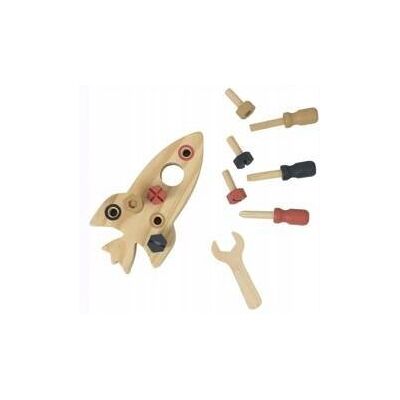 Drewniana Zabawka Manualna - Rakieta Egmont Toys Drewniana Zabawka Manualna - Rakieta Egmont Toys