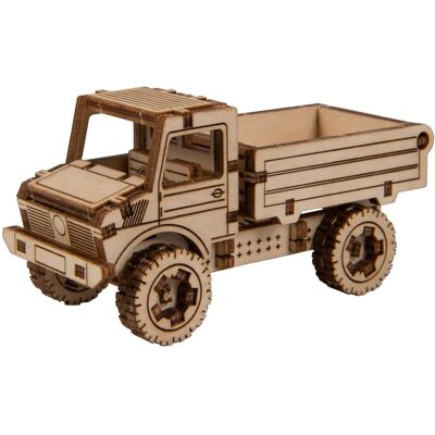 Drewniane Puzzle 3d Wooden.City Superfast - Ciężarówka Z Naczepą Drewniane Puzzle 3d Wooden.City Superfast - Ciężarówka Z Naczepą