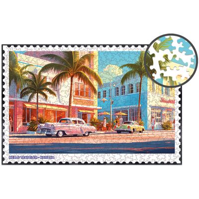 Alexander Drewniane Puzzle Milliwood - Hello Traveler – Havana 51x34 - 500 El. Alexander Drewniane Puzzle Milliwood - Hello Traveler – Havana 51x34 - 500 El.