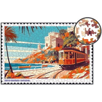 Alexander Drewniane Puzzle Milliwood - Hello Traveler – Majorka 51x34 - 500 El. Alexander Drewniane Puzzle Milliwood - Hello Traveler – Majorka 51x34 - 500 El.