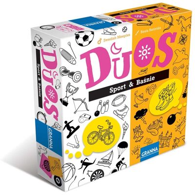 Duos Sport&baśnie,; Gra Planszowa, Granna Duos Sport&baśnie,; Gra Planszowa, Granna