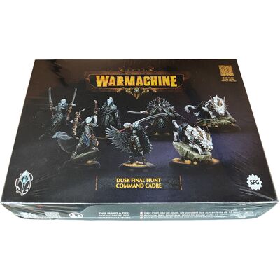 Steamforged Games Dusk The Final Hunt Command Cadre, Warmachine Steamforged Games Dusk The Final Hunt Command Cadre, Warmachine