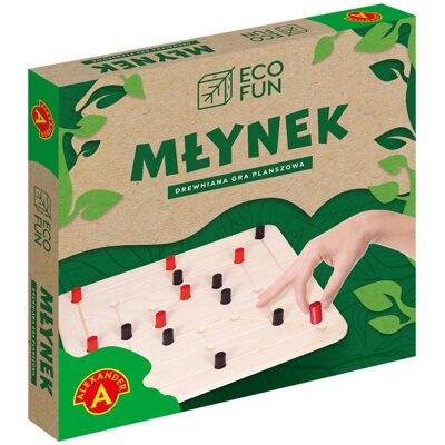Eco Fun - Młynek, gra, Alexander, gra planszowa Eco Fun - Młynek, gra, Alexander, gra planszowa