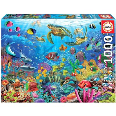 Educa, puzzle, Podwodny świat, 1000 el. Educa, puzzle, Podwodny świat, 1000 el.