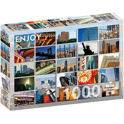 Enjoy Puzzle ENJOY-2037 - Nowy Jork - Puzzle 1000 Elementów Enjoy Puzzle ENJOY-2037 - Nowy Jork - Puzzle 1000 Elementów
