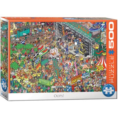 Eurographics Hoppla! Puzzle Martina Berry 500 elementów - Puzzle Eurographics Hoppla! Puzzle Martina Berry 500 elementów - Puzzle